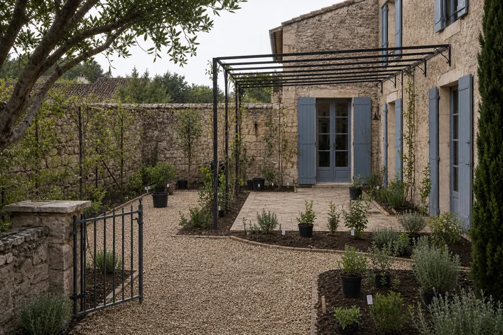 Breakfast berry patio: Planting