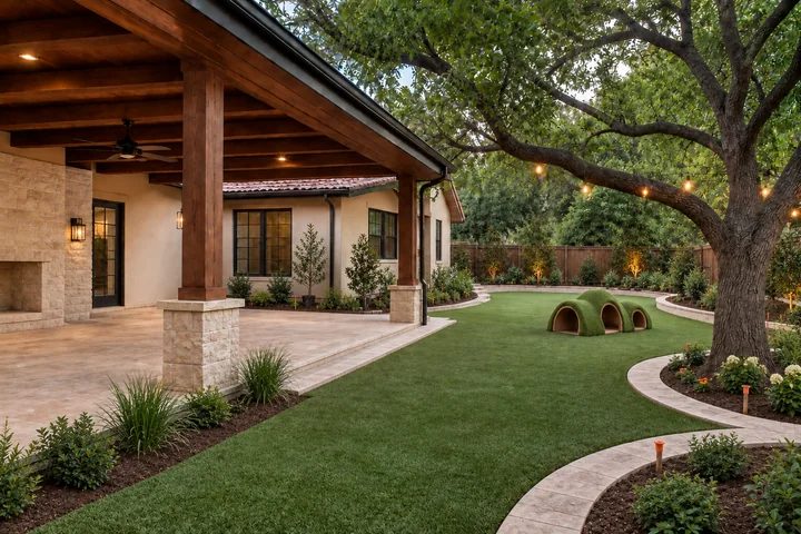 Family pavilion play garden: Planting
