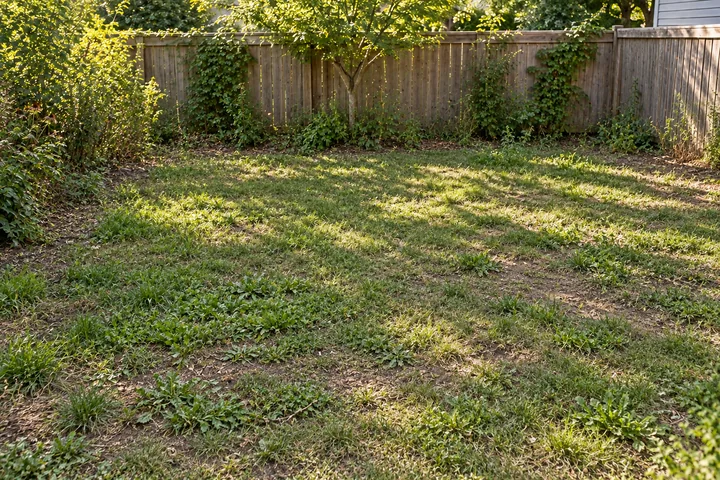 Raised-bed backyard vegetable garden: Site preparation