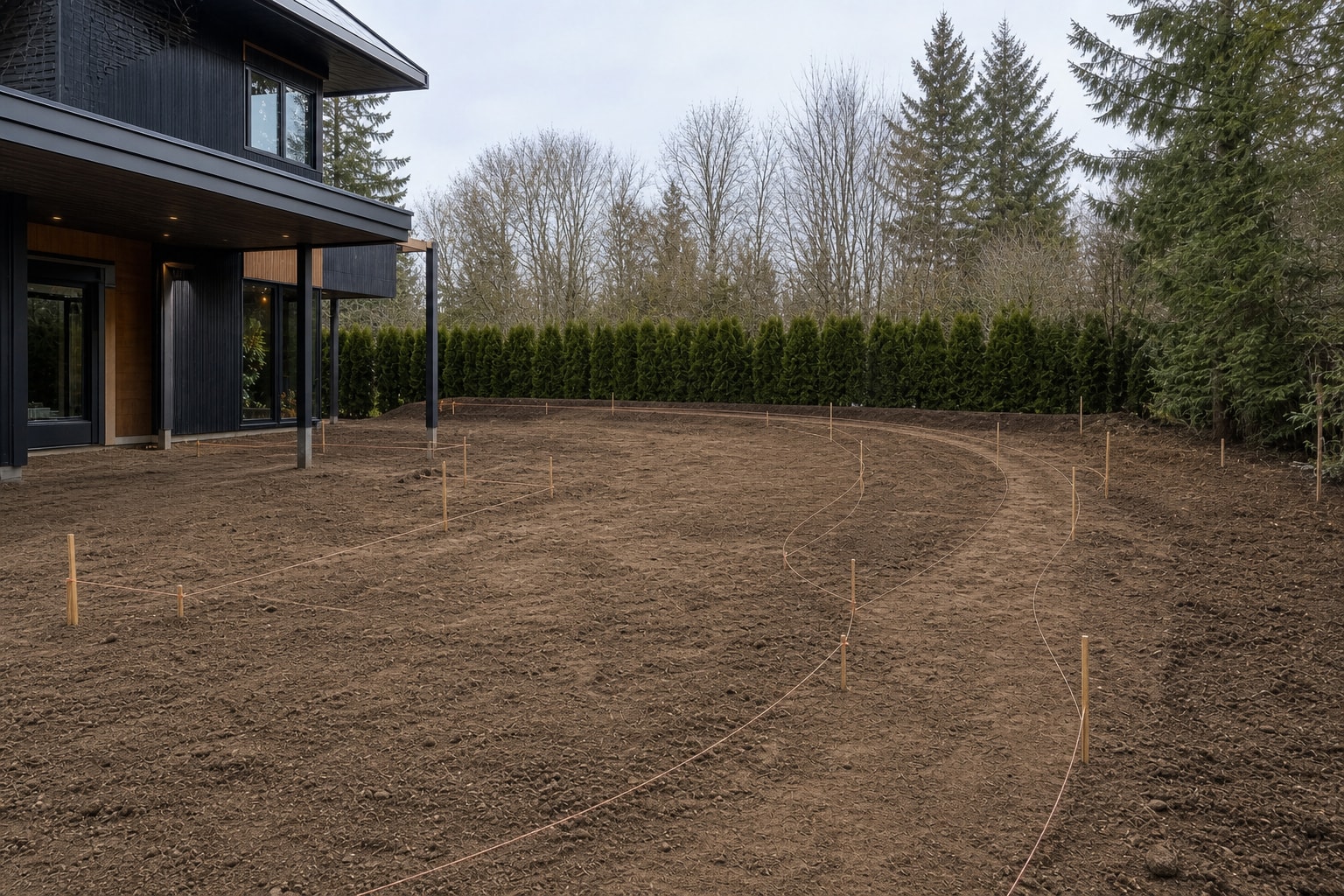 Breaking Ground & Shaping the Layout